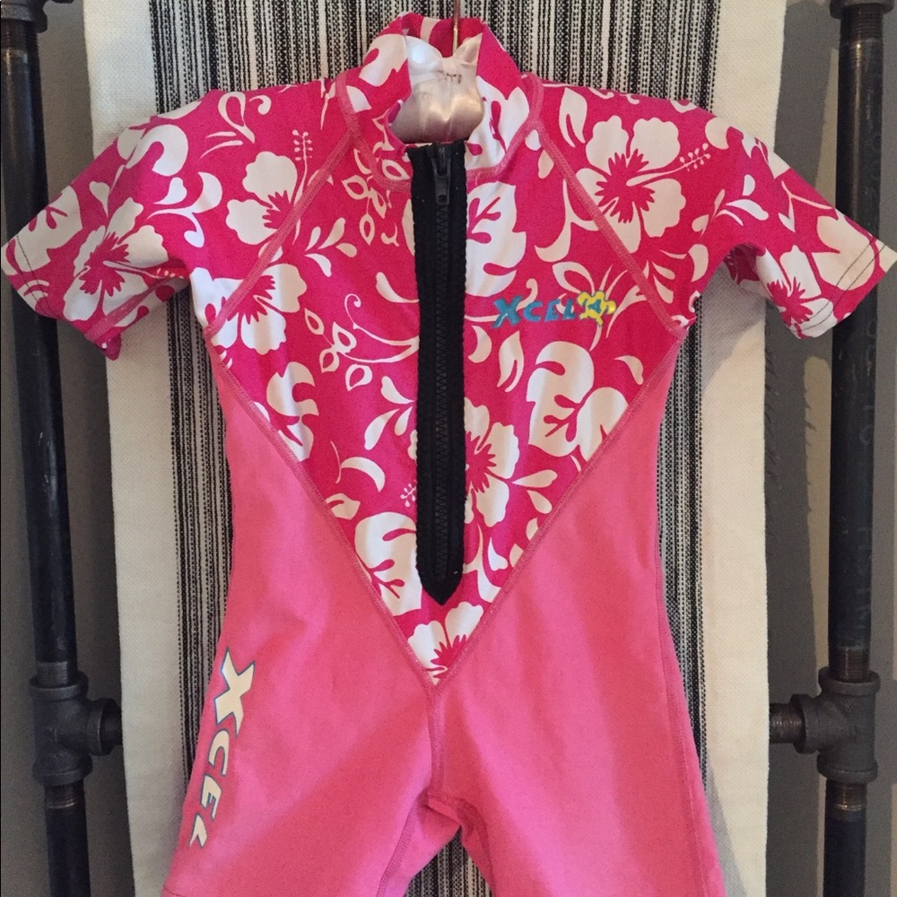 Toddler Girls Surf Swim Body Suit