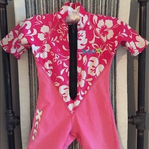 Toddler Girls Surf Swim Body Suit