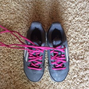 Gray Adidas Baseball Cleats Size 12