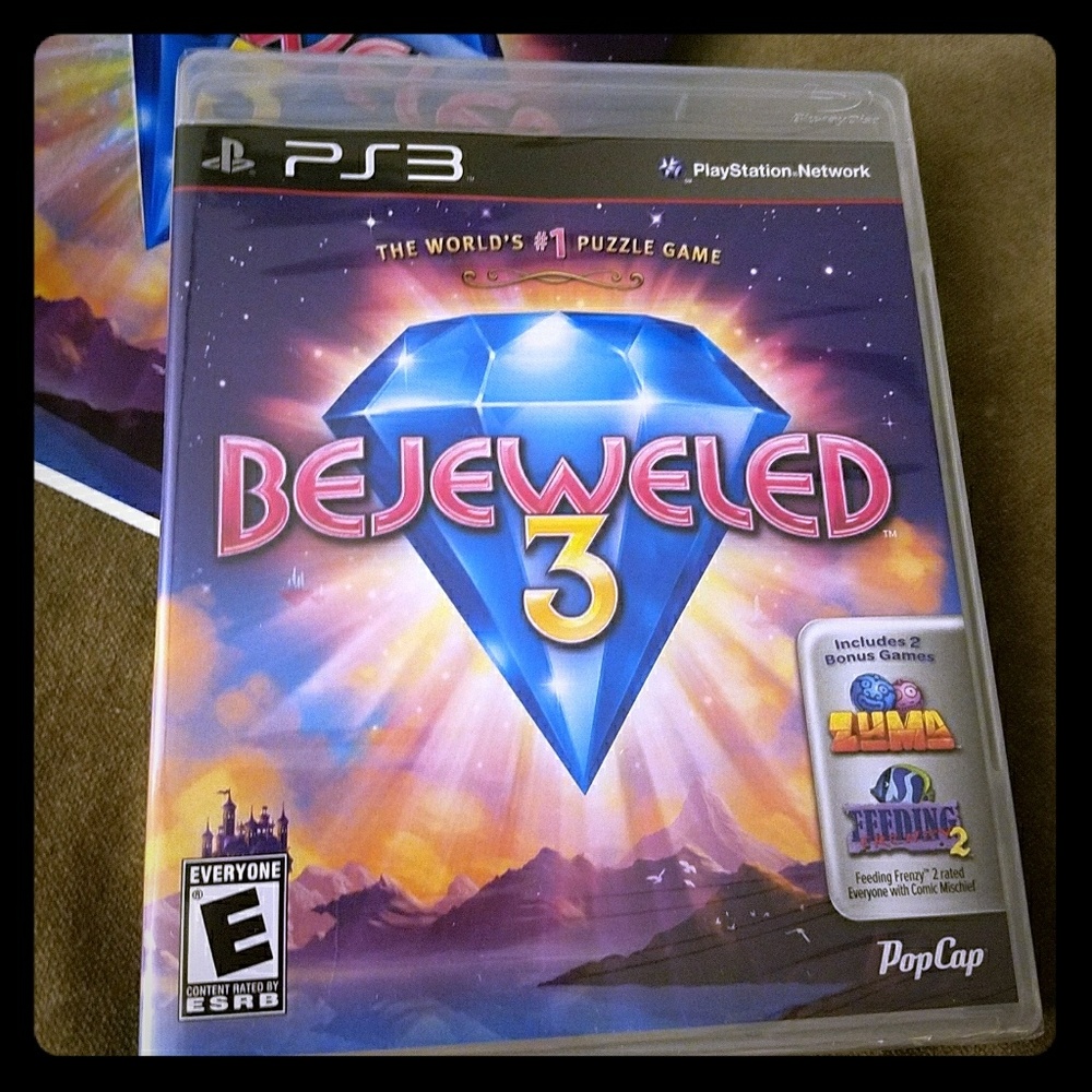 PS3 Puzze GAME w/two bonus games