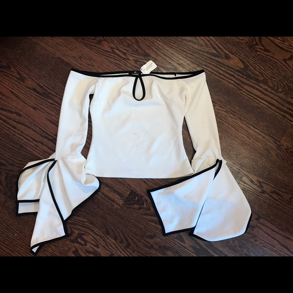 White off the shoulder top - Picture 1 of 1