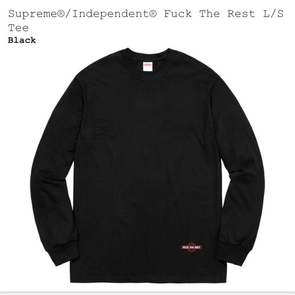 supreme independent long sleeve
