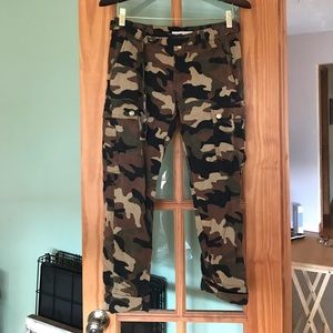 Michael Kors Camo boyfriend pants