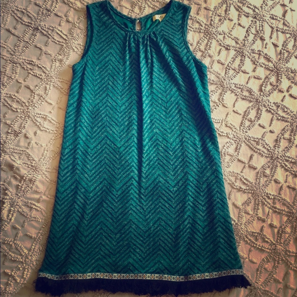 Sweater-style Tunic w/Fringe by Ya Los Angeles