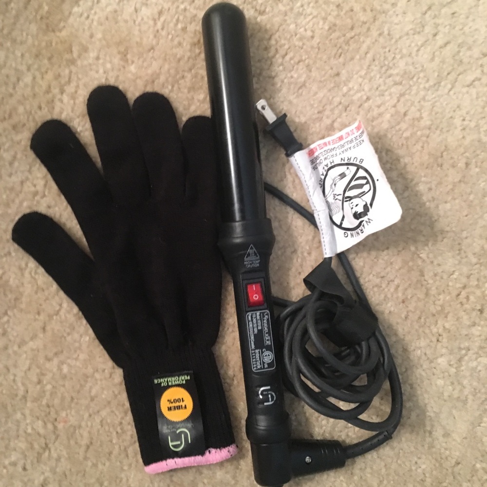 Le Angelique Curling Iron with Glove