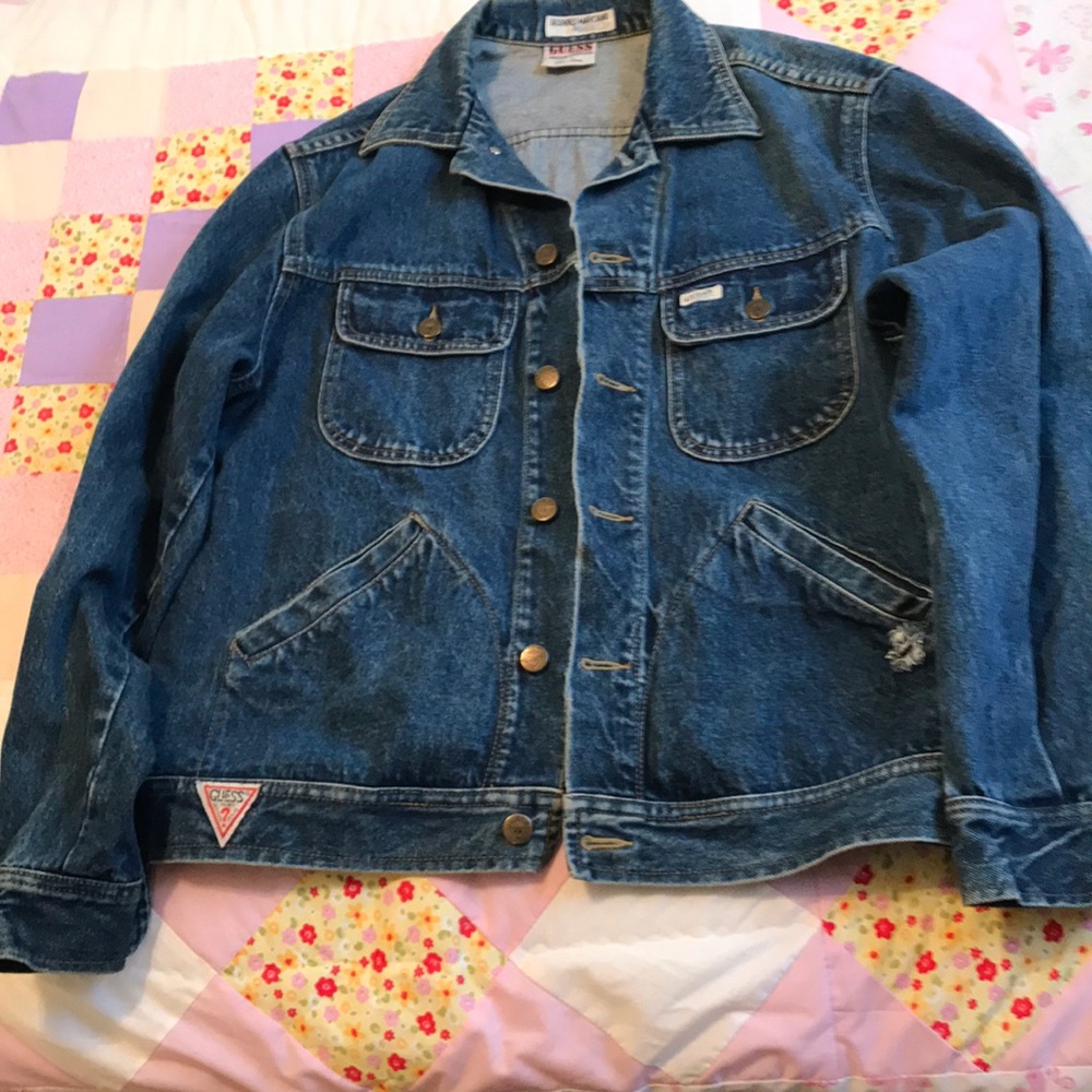 GUESS Jacket by Georges Marciano  Size Large