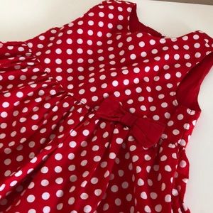 H&M Baby Red/White Polka Dot Dress