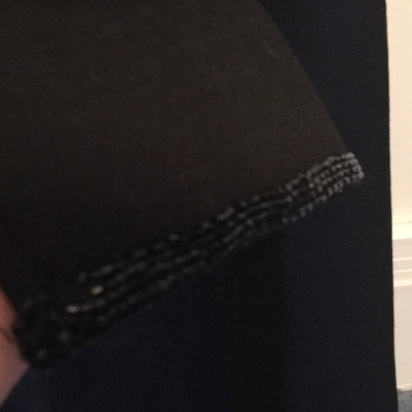 Vintage 1960's mod black beaded dress - Picture 6 of 8