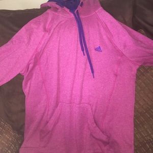 Adidas jacket pink