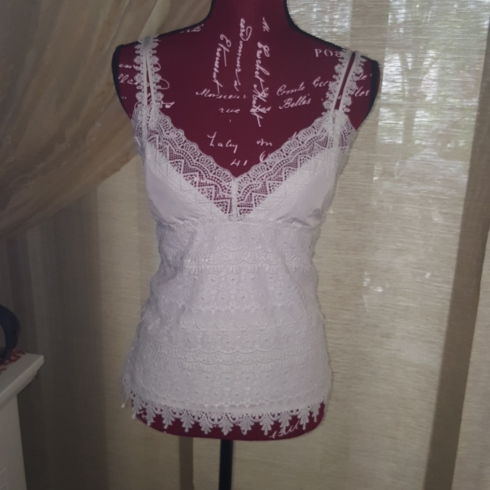 White lace Camisole