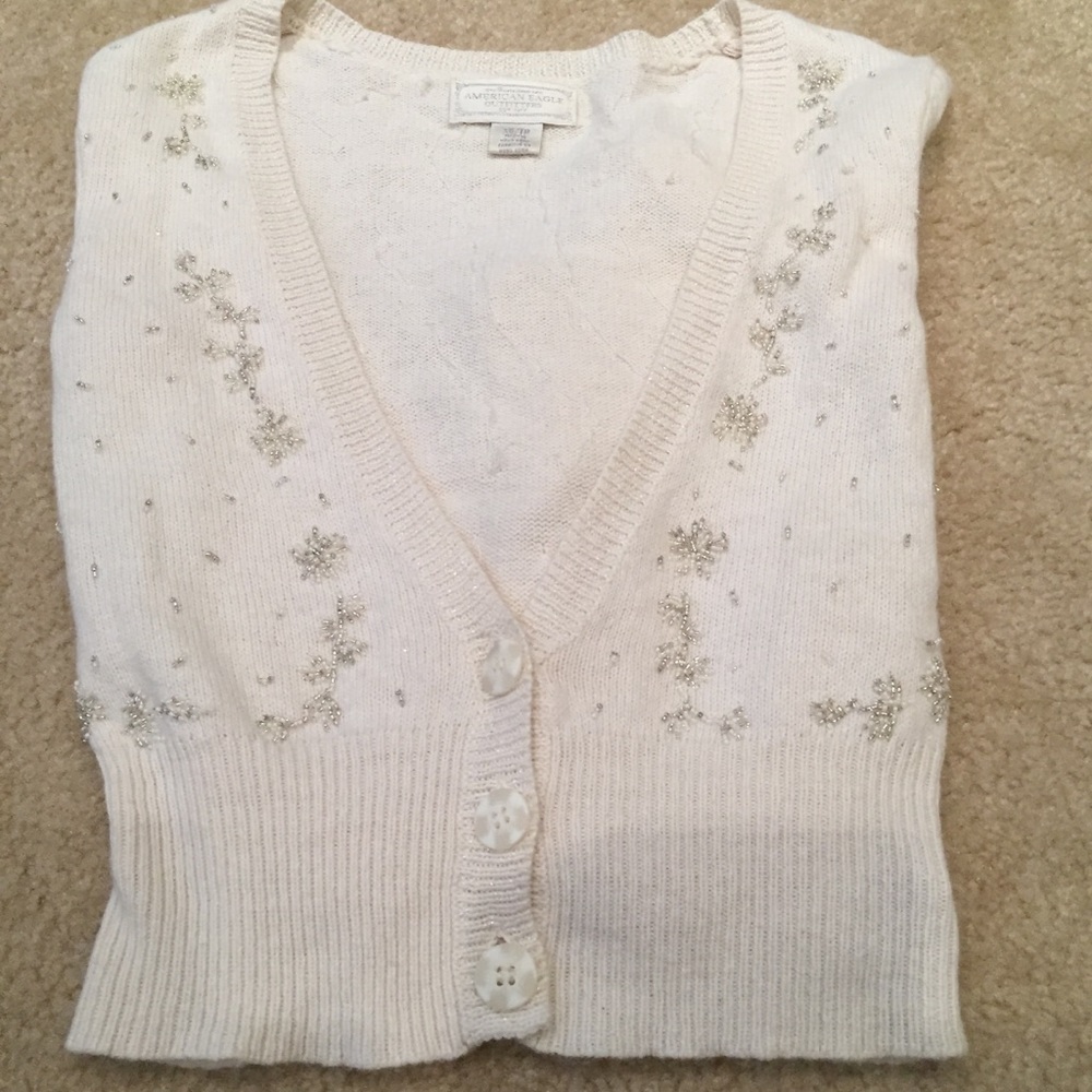 America Eagles cardigan worn once.