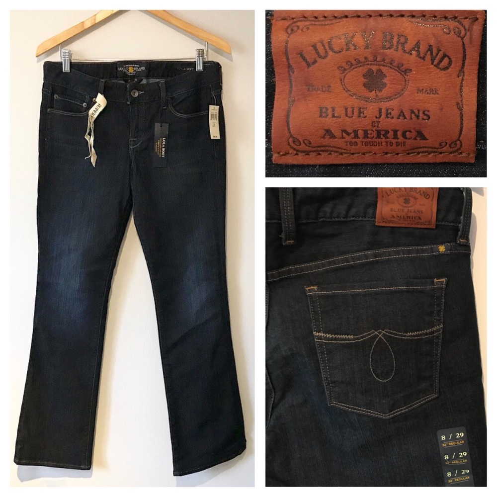 Lucky Brand Curvy Boot Cut Jeans