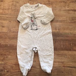Baby Gap , peter rabbit footie pjs