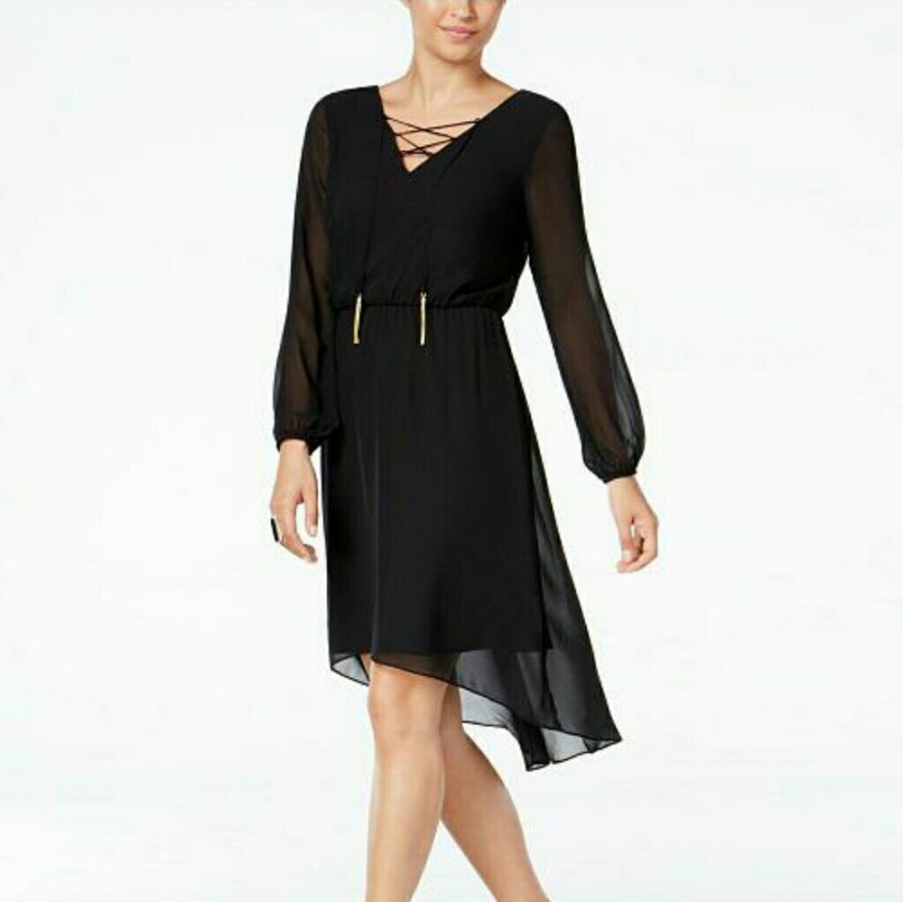 Thalia High-low Dress