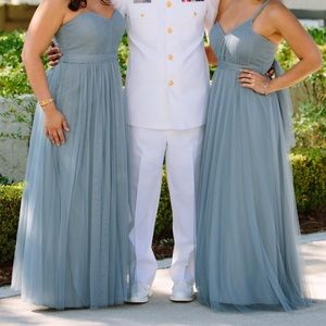 Jenny Yoo Annabelle Gown in Mayan Blue Size 8