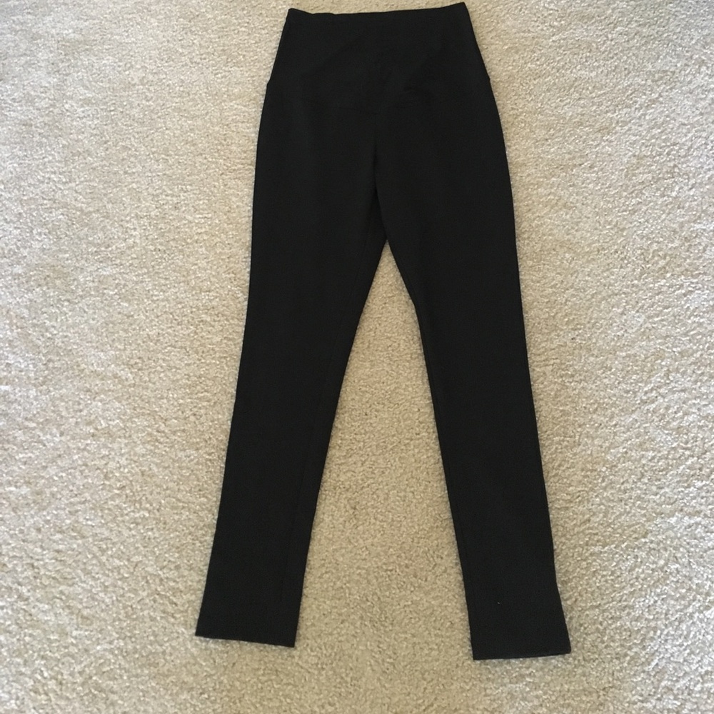 Maternity leggings with panel