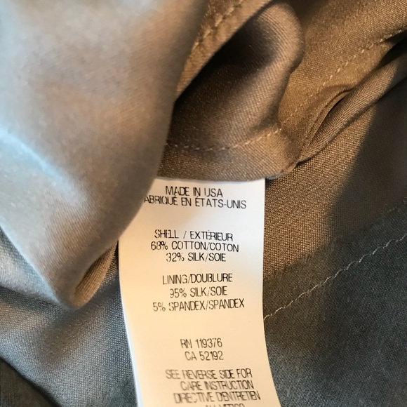 Helmut Lang gray chiffon asymmetrical dress - Picture 5 of 6