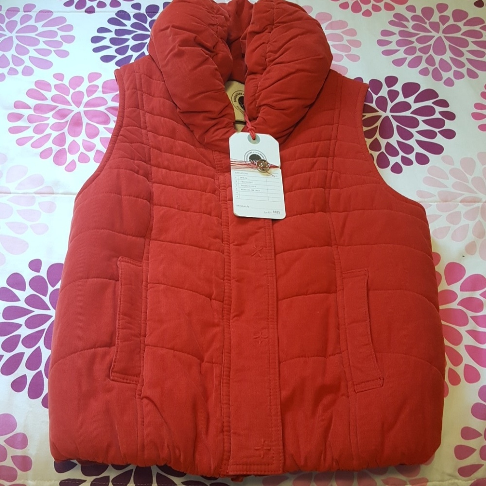 Anthropology corduroy vest