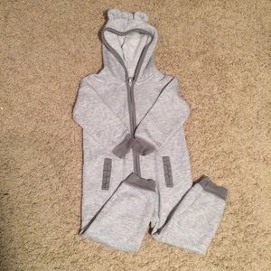 Carter's One-piece hooded jumpsuit size 18 months