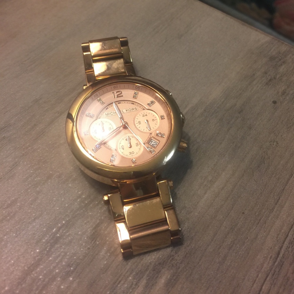 Rose gold Michael Kors Watch