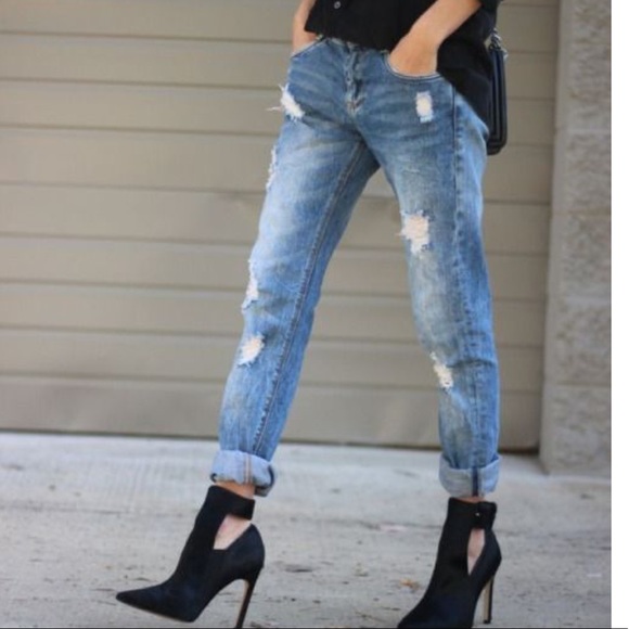 Point toe suede booties - SOLD - Picture 5 of 5