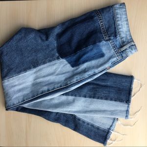 PacSun Mom Jeans — Multi Colored