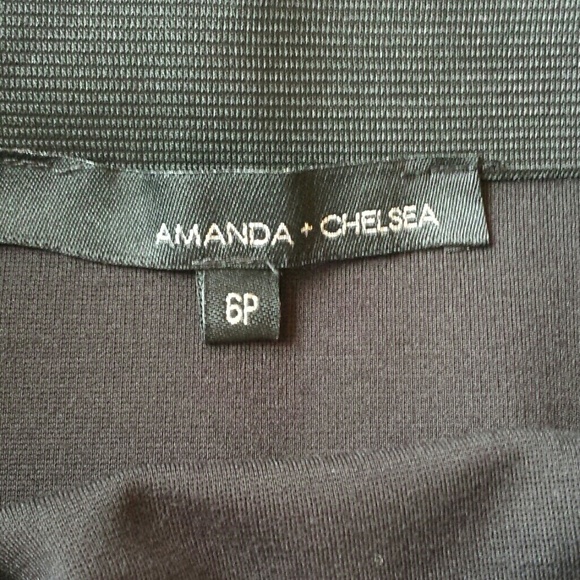 Laser Cut Black Pencil Skirt - Picture 5 of 6