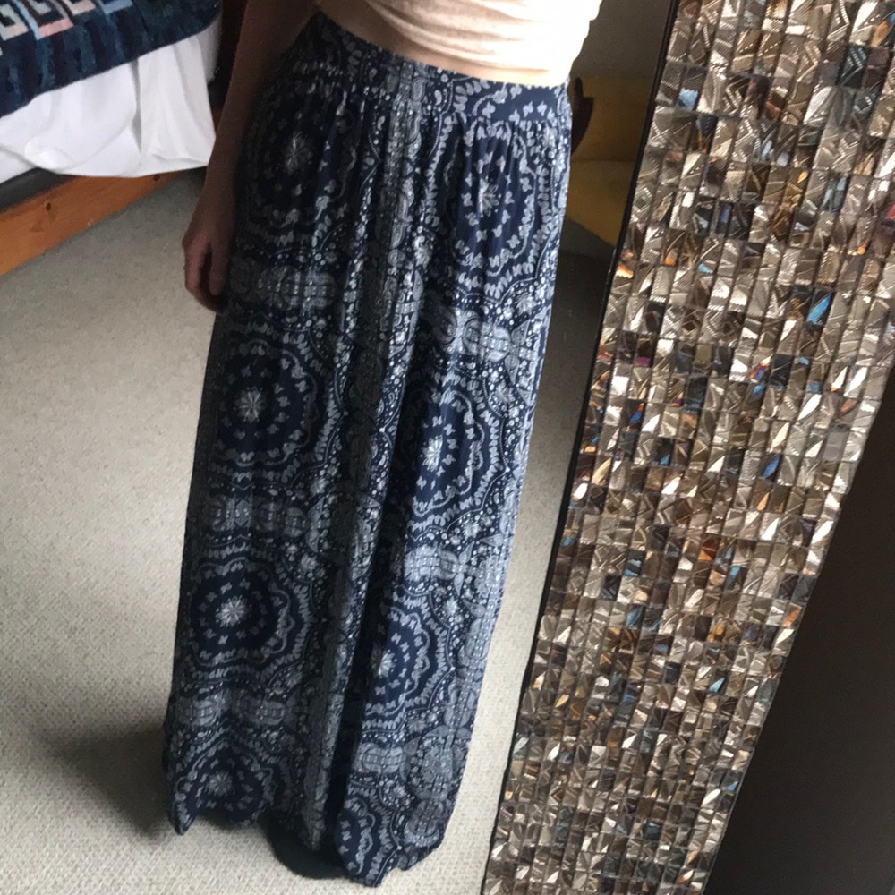 Boho maxi skirt!