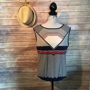 Max Studio sleeveless blouse