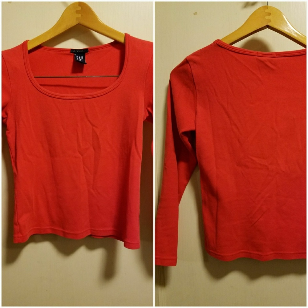 Long Sleeve Red GAP Shirt