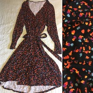 Ava & Viv Faux Wrap Dress