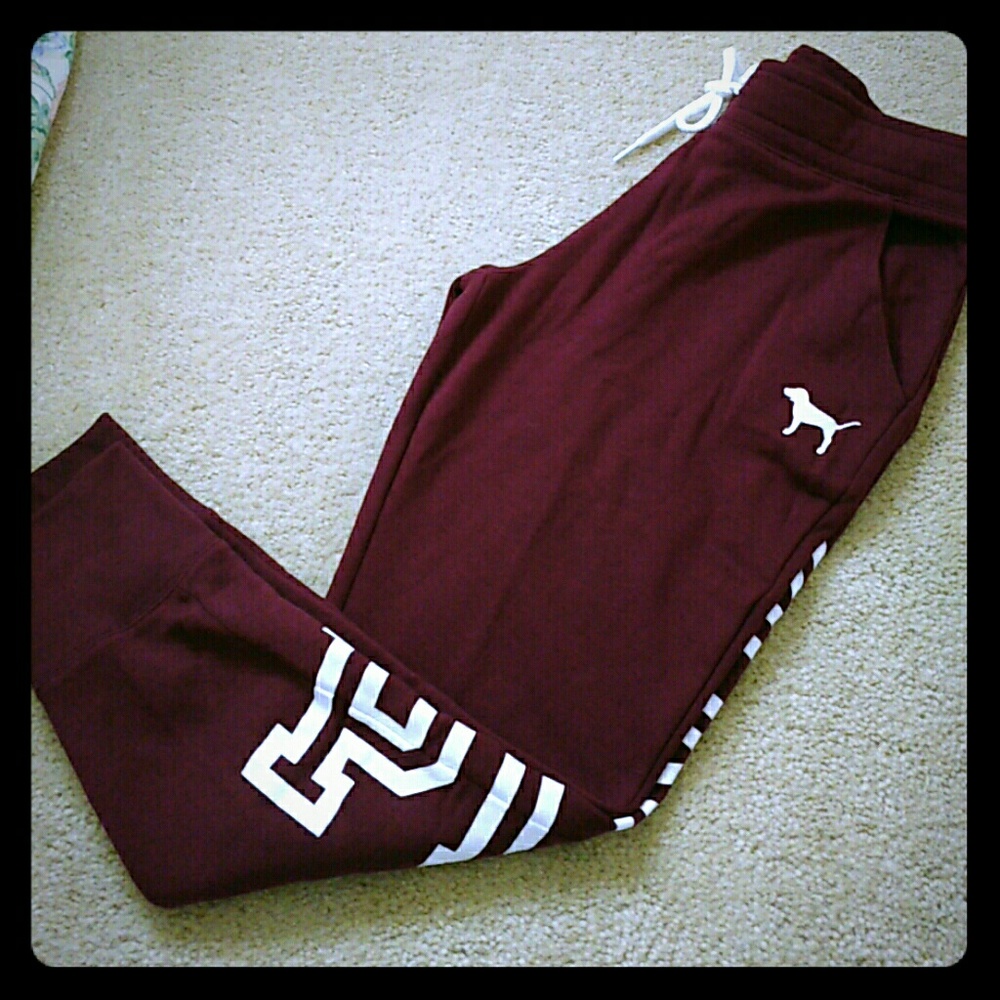 NWT PINK Skinny Jogger Sweatpants