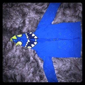 Boy Dinosaur zip hoodie