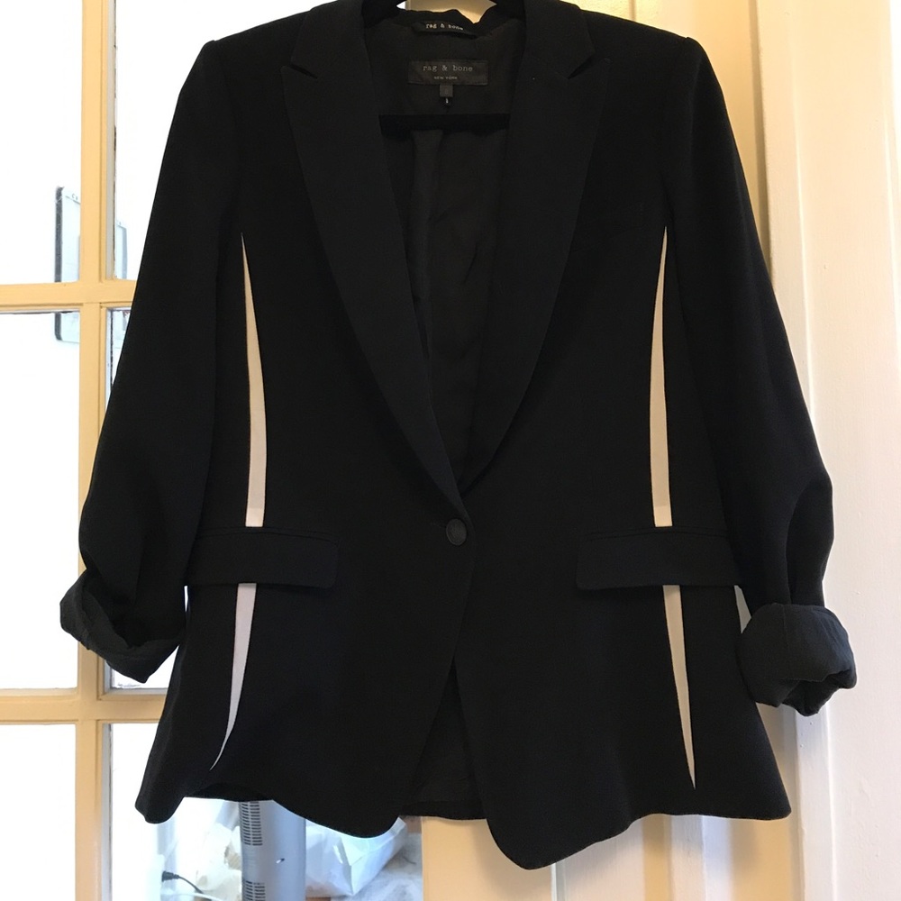 Rag & Bone Blazer - Black/white