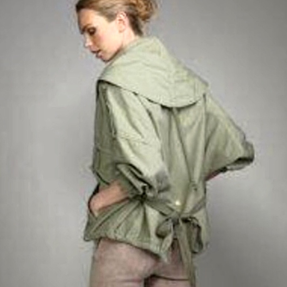 Bird by Juicy Couture Migne Military Cocoon Jacket - Picture 1 of 8