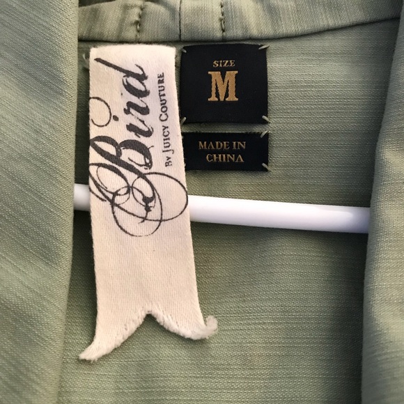 Bird by Juicy Couture Migne Military Cocoon Jacket - Picture 6 of 8