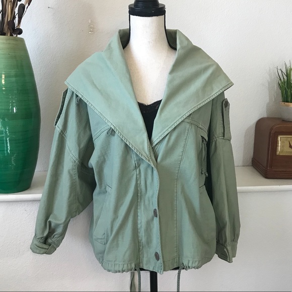 Bird by Juicy Couture Migne Military Cocoon Jacket - Picture 2 of 8