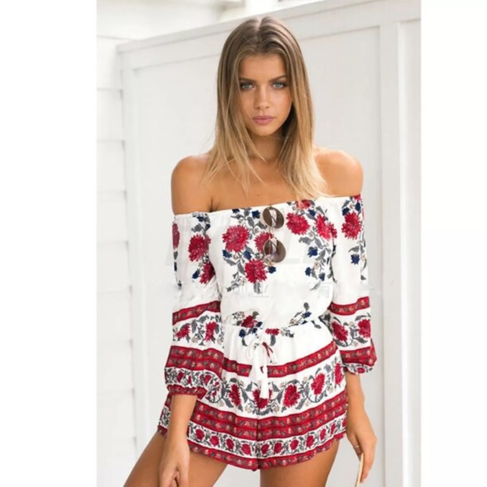 Floral Romper