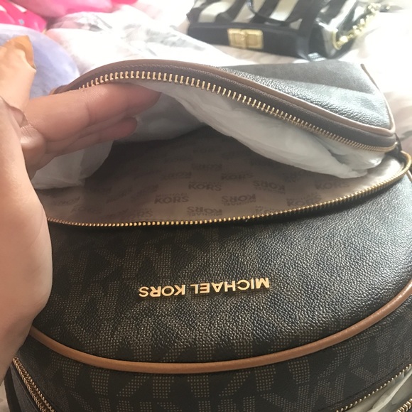 NWT Michael Kors Backpack W/ Matching Wallet