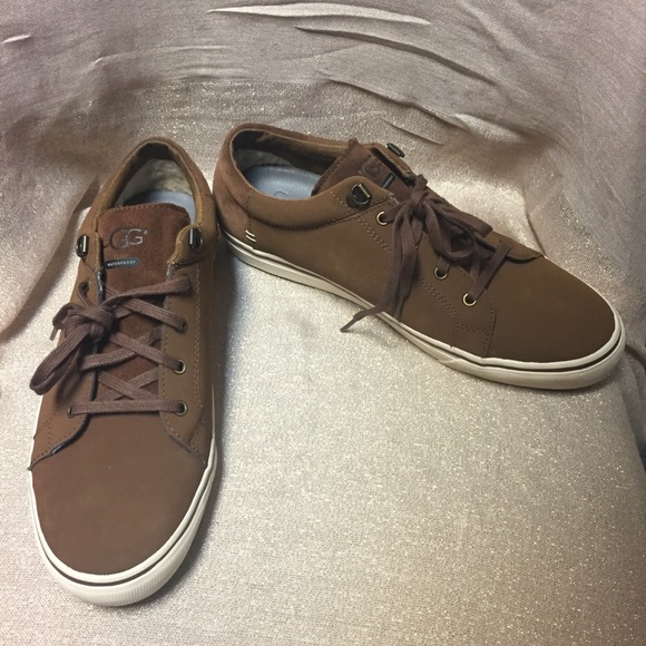 NEW!! Men\'s Uggs Brock Sneakers Dark Chestnut main image 6