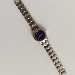 Fossil silver watch