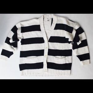 Vintage Striped Cardigan