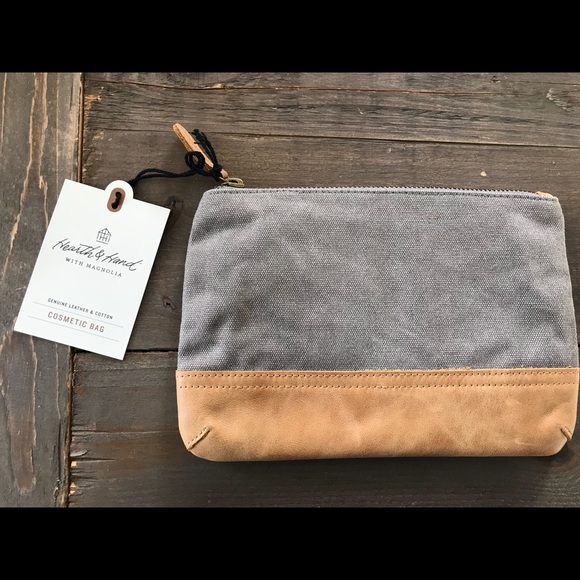 Hearth & Hand Magnolia tote bag + Cosmetic pouch - Picture 4 of 6