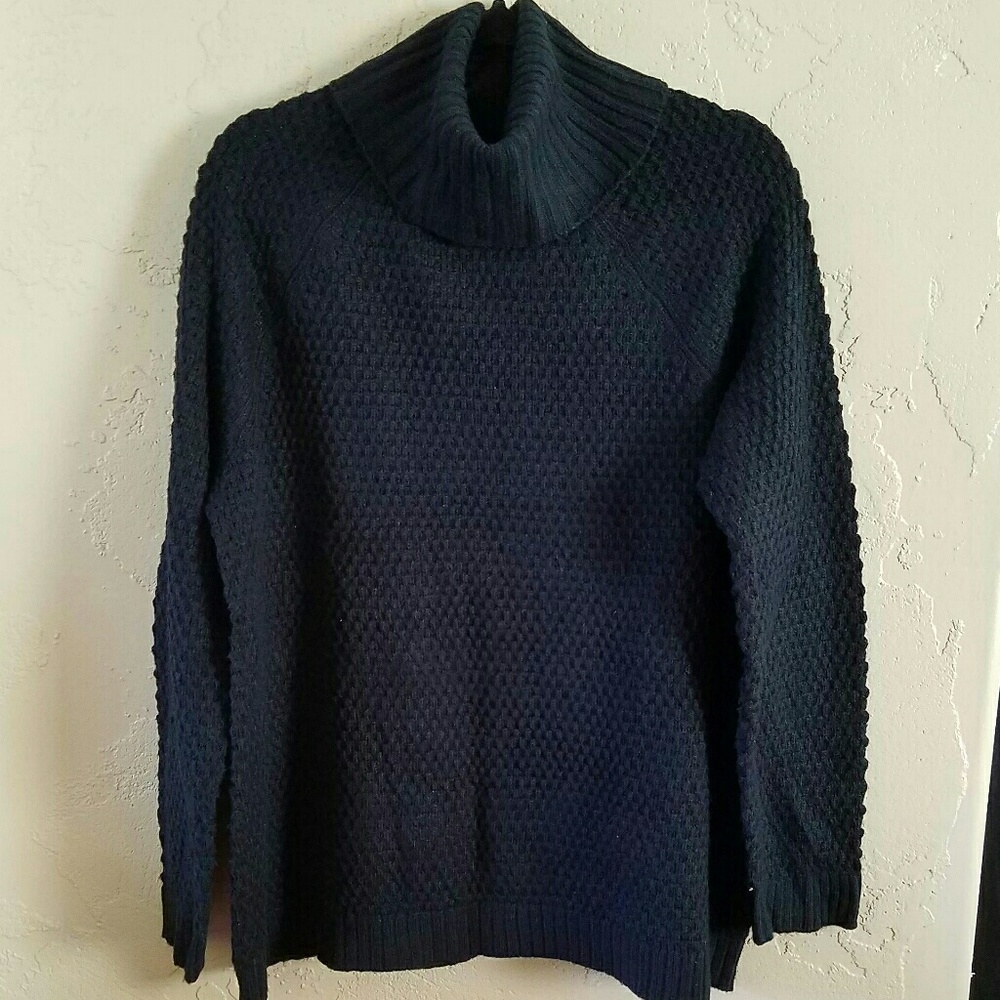 Black Turtleneck Sweater