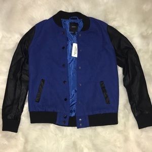F21 varsity jacket