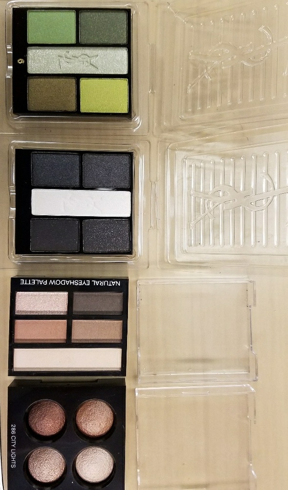 Eyeshadow Palettes by Chanel and YSL