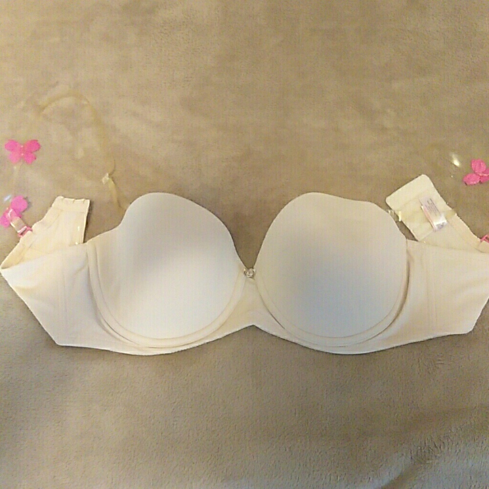 😍 VICTORIA SECRET 38C STRAPLESS BRA W/ STRAPS 💕