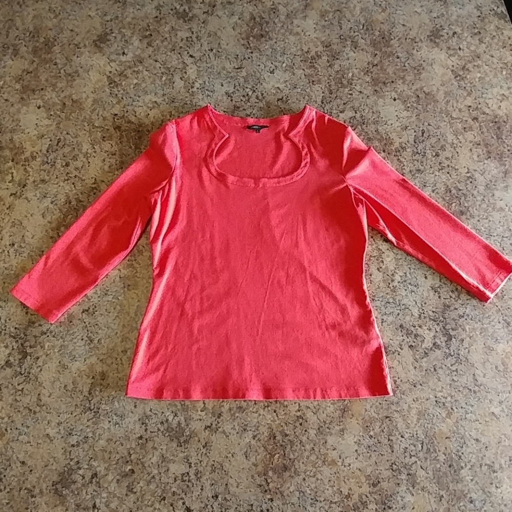 Neiman Marcus Lafayette 148 NY 3/4 sleeve Blouse
