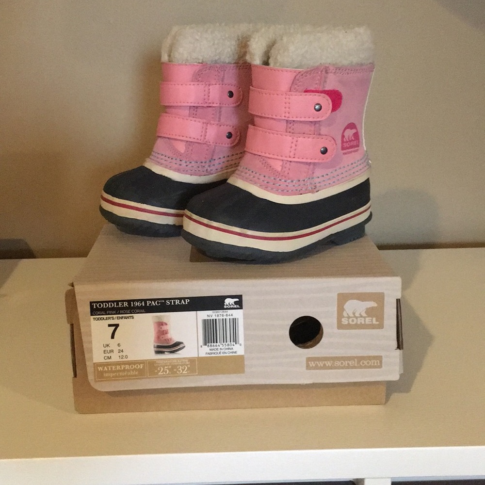 Sorel 1964 PAC STRAP Toddler Size 7