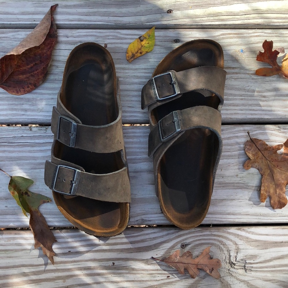 Oiled Tobacco Birkenstocks